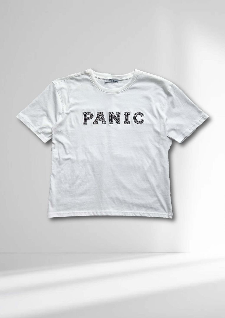 Ladies T-Shirt - PANIC - Strass