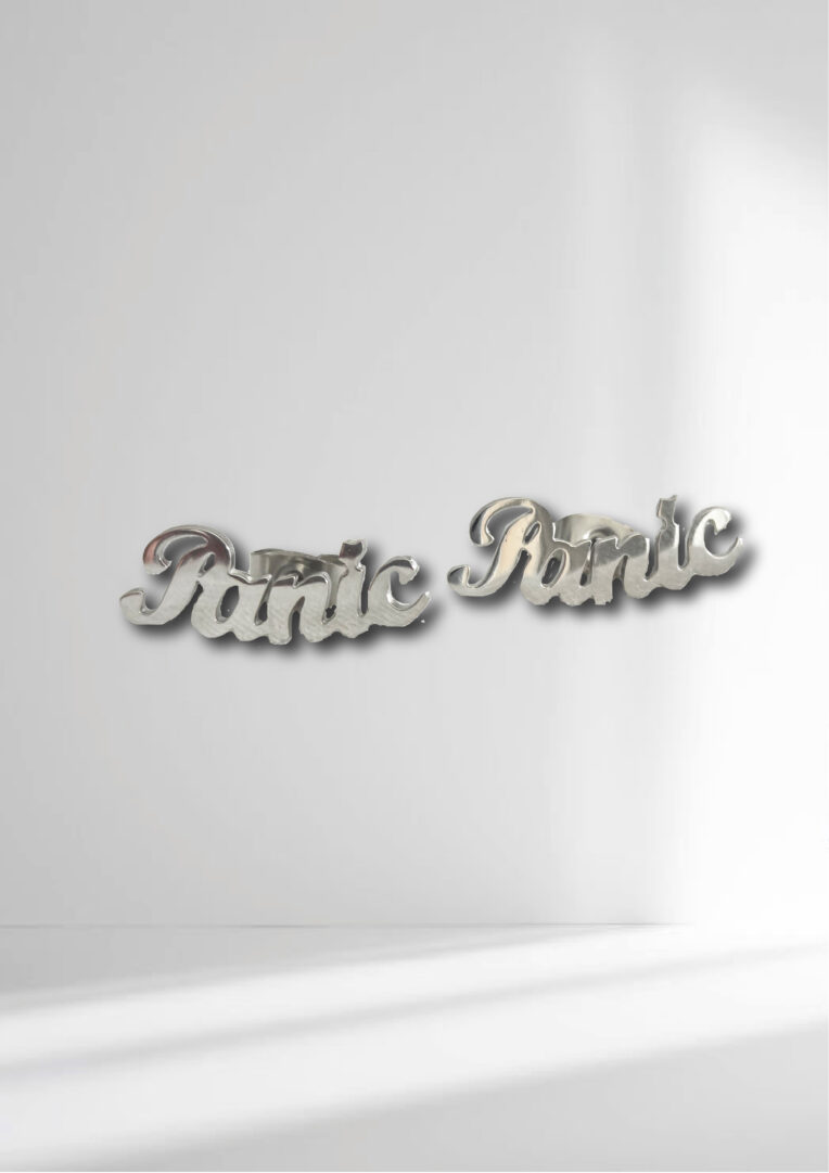 Statement Ohrringe "Panic"